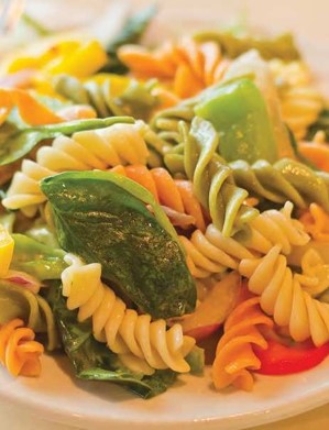 Insalata di pasta Tricolore